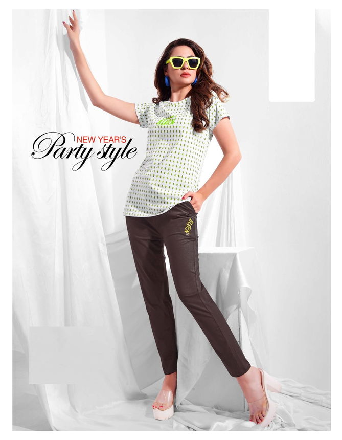 Print To Plain Fancy Night Wear Hosiery cotton Night Suit Wholesale Online
